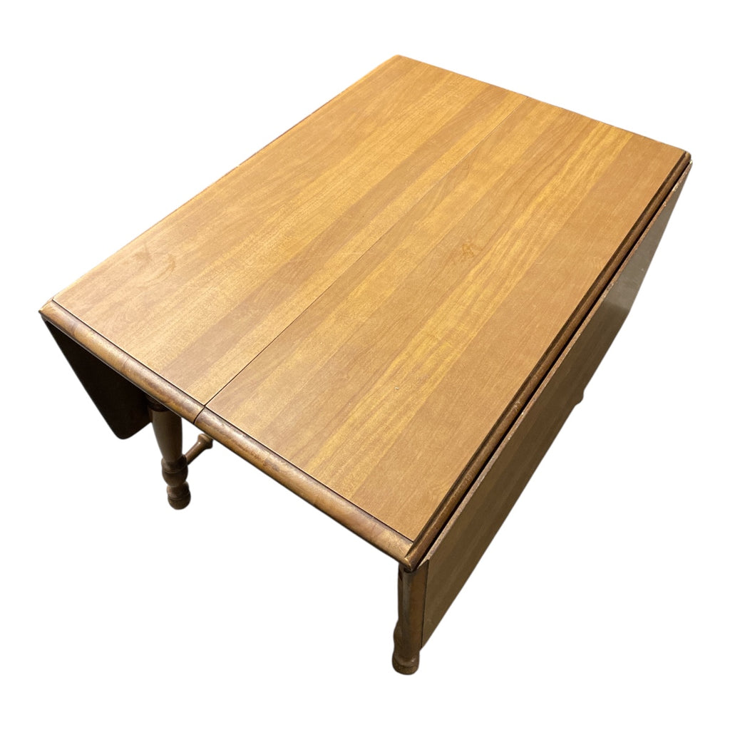 Vintage Solid Wood Drop‐leaf Dining Table