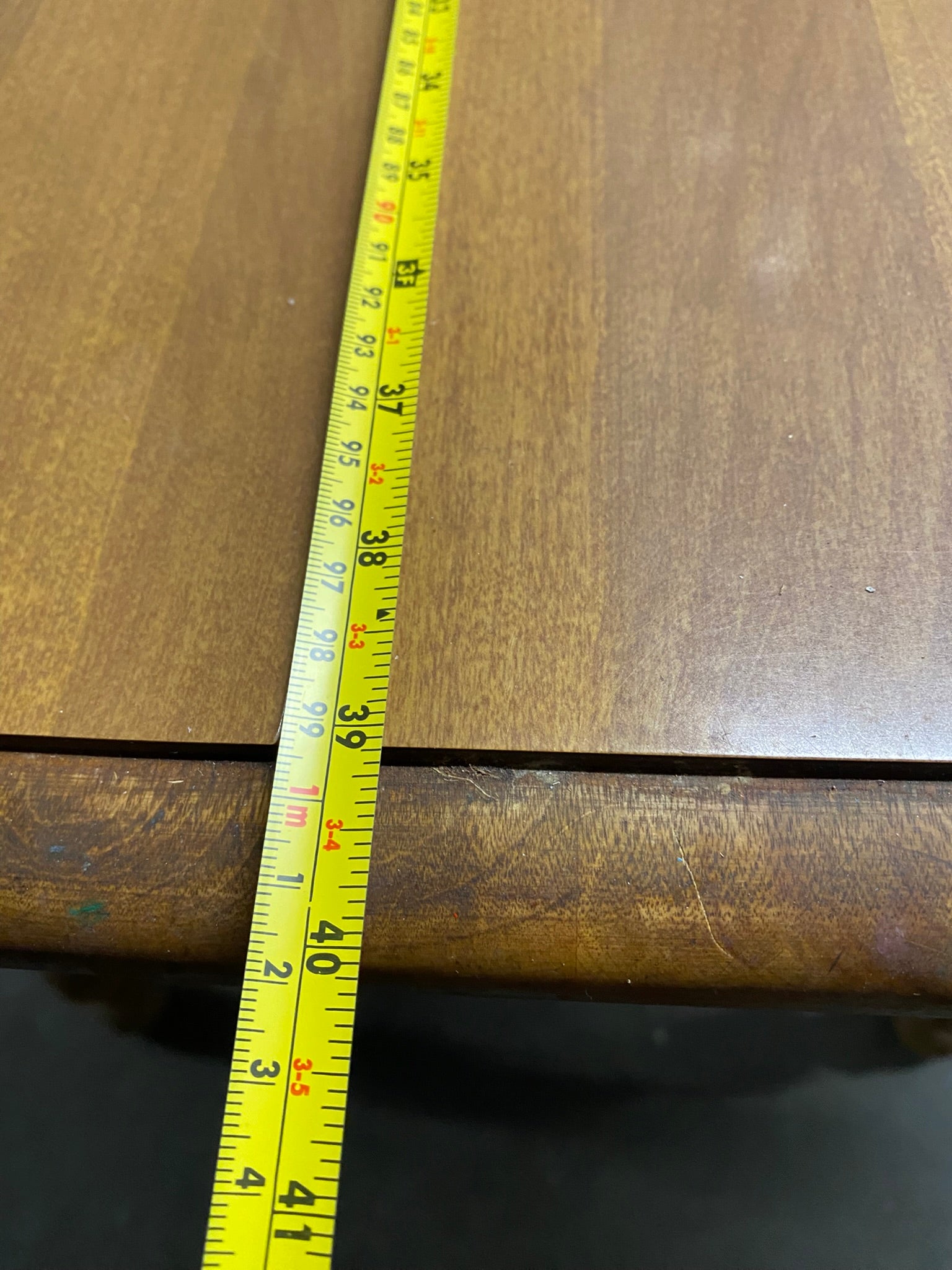 Vintage Solid Wood Drop‐leaf Dining Table