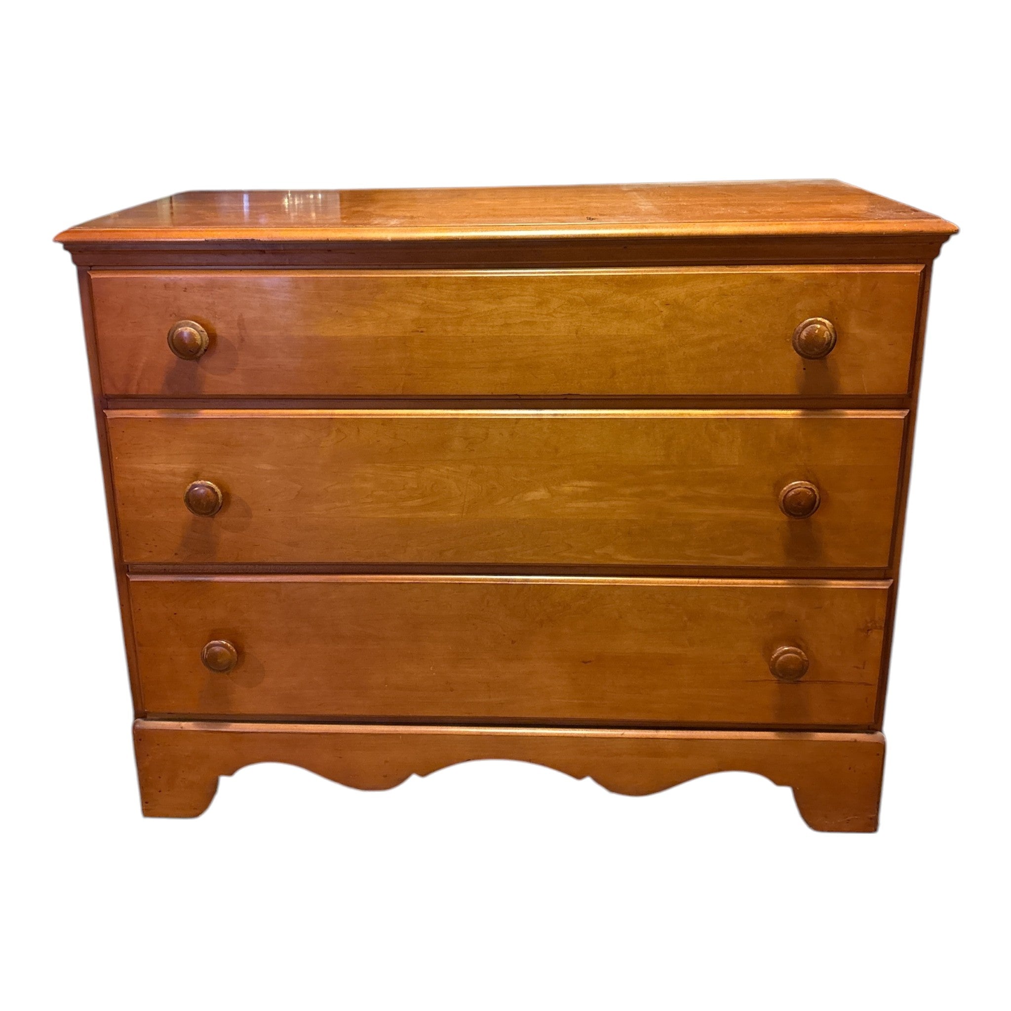 Crawford Solid Maple 3-Drawer Dresser