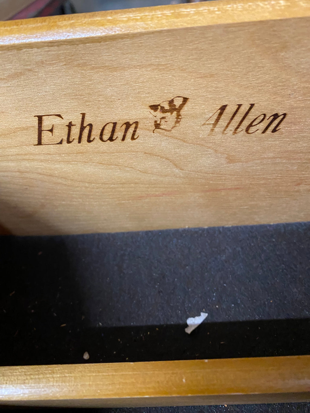 Ethan Allen Solid Maple Hutch & Buffet