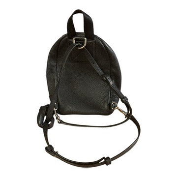 Marc Jacobs Pebbled Leather Mini Backpack – Black