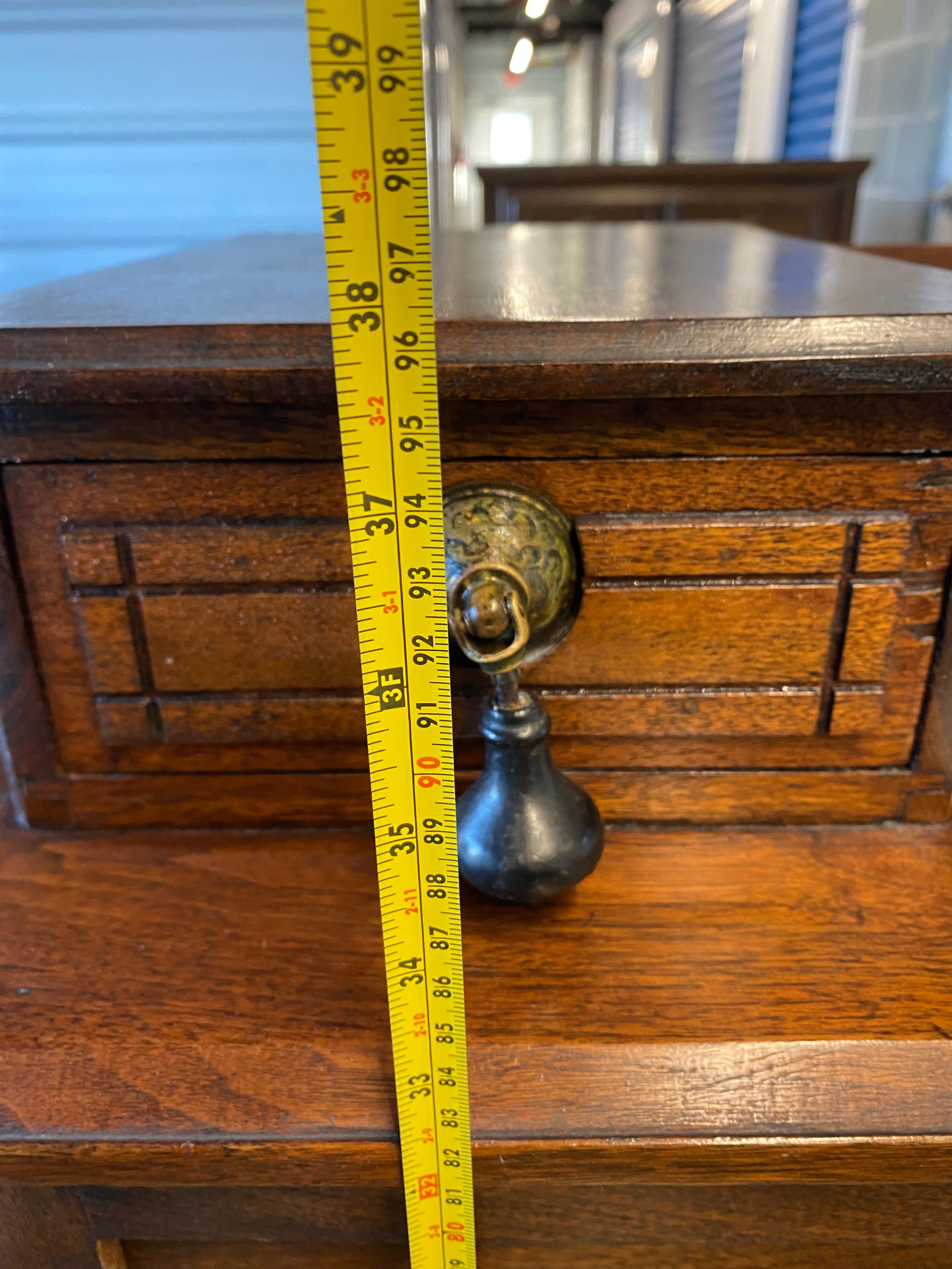 Antique Victorian Eastlake Walnut Dresser c. 1875–1890