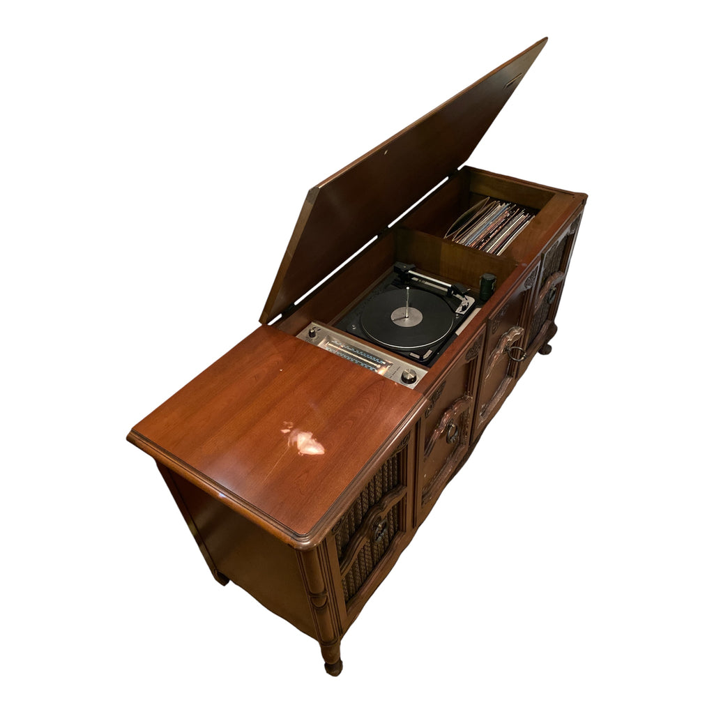 Vintage Scott Console Stereo Cabinet – Working Unit