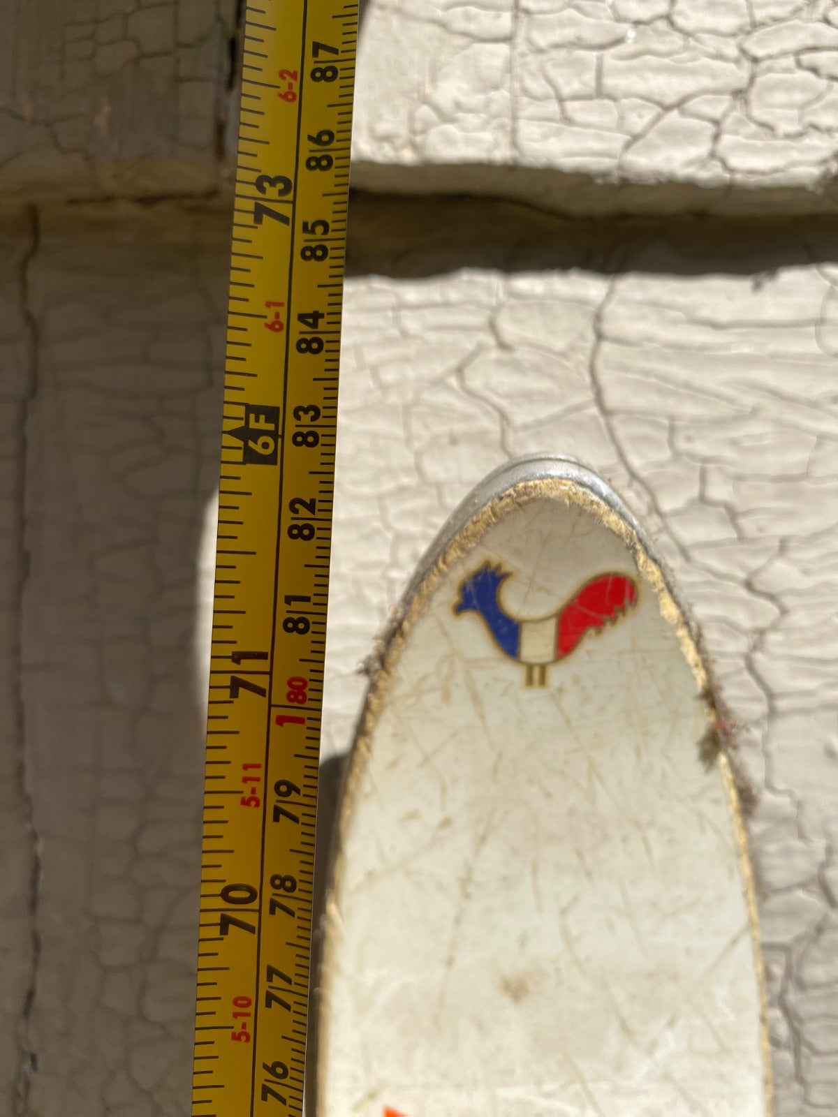 Rossignol Mirror Vintage Skis with Bindings – 1980s French Alpine Style