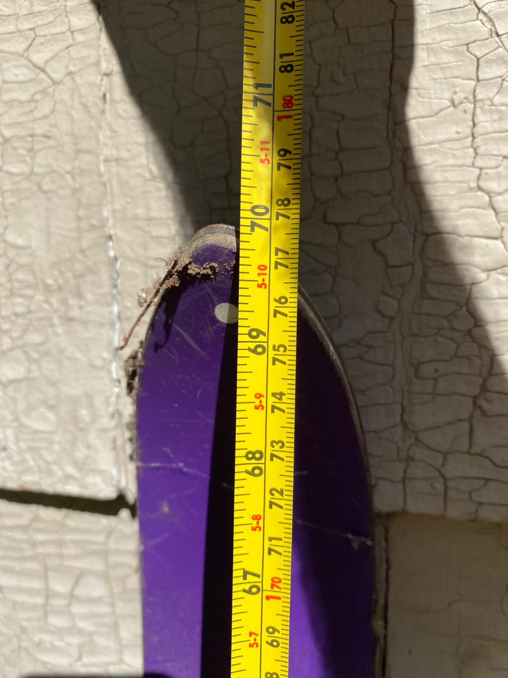 Head HRP Vintage Purple Downhill Skis with Look Bindings — 180cm