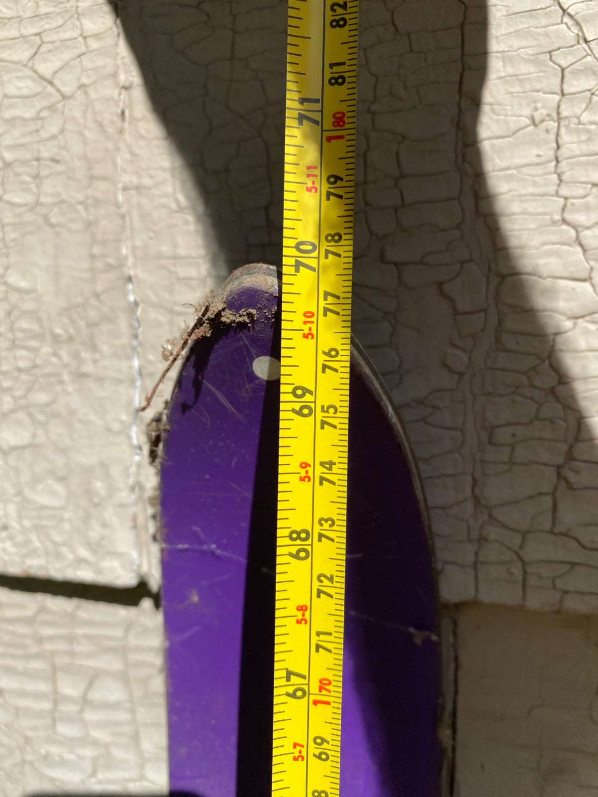 Head HRP Vintage Purple Downhill Skis with Look Bindings — 180cm