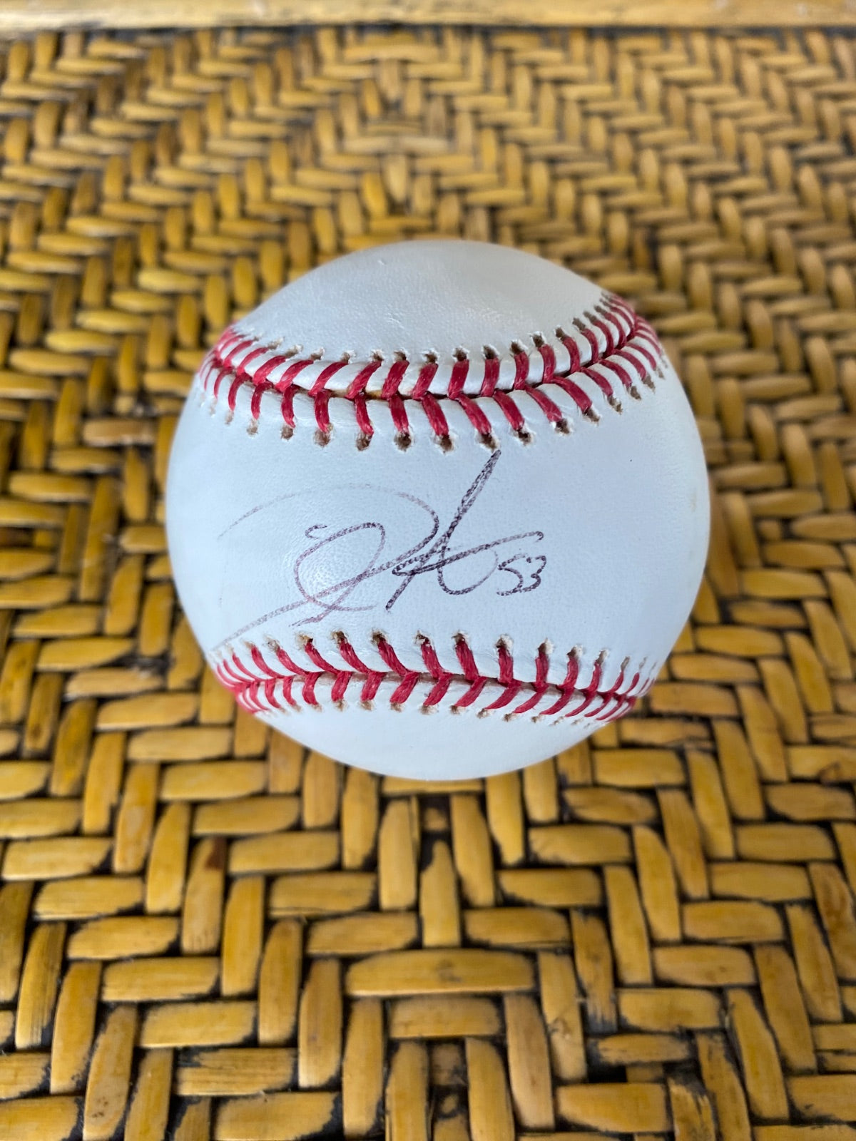 Autographed Rawlings Official MLB Baseball #53 Selig Era Signed Collectible