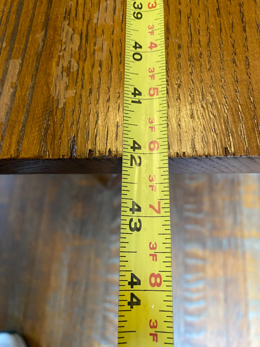 Antique Quarter-Sawn Oak Empire Revival Pedestal Dining Table with Leaf