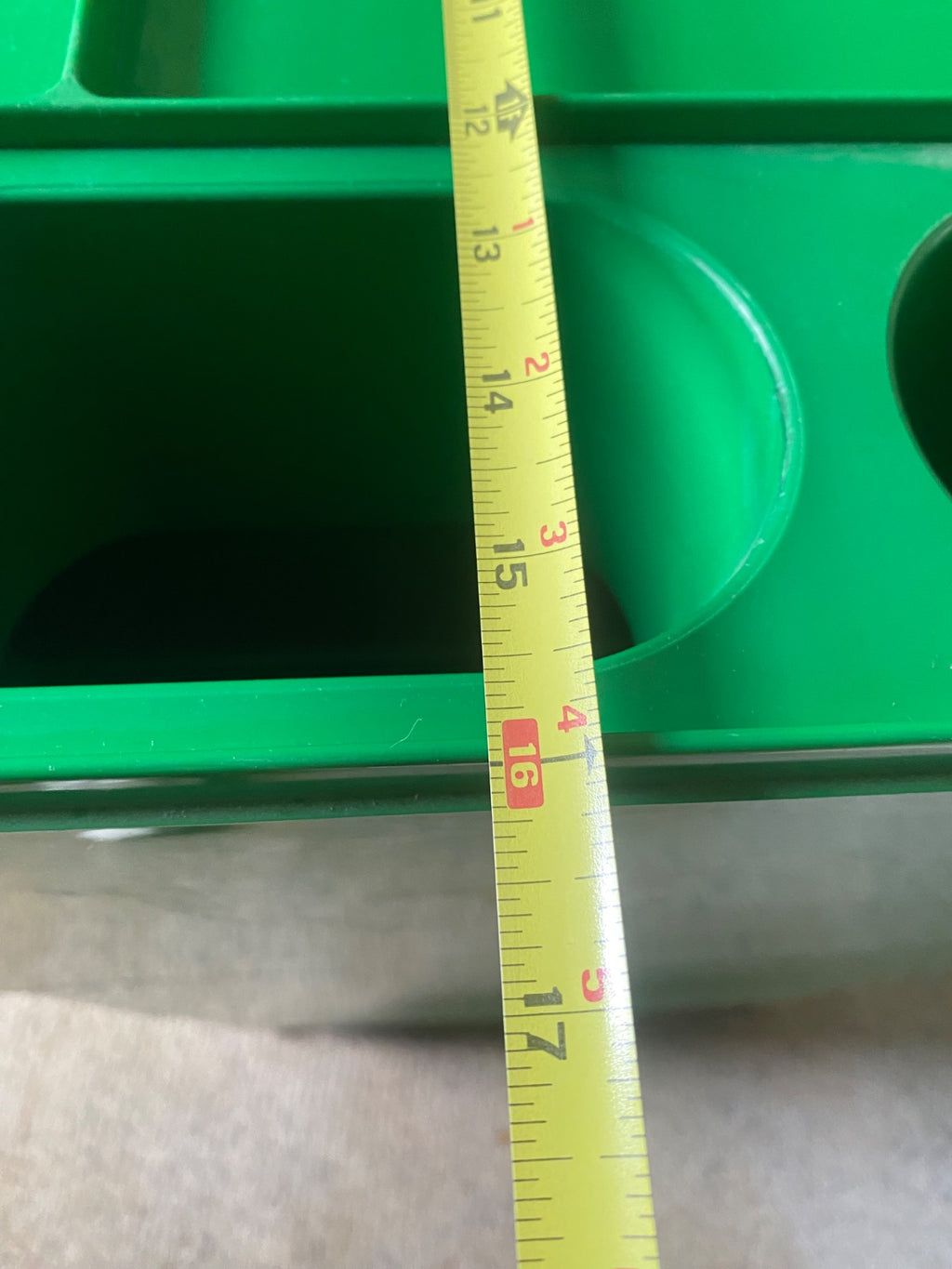 Joe Colombo Boby Trolley 3-Tier Kelly Green ABS Plastic Rolling Storage Cart