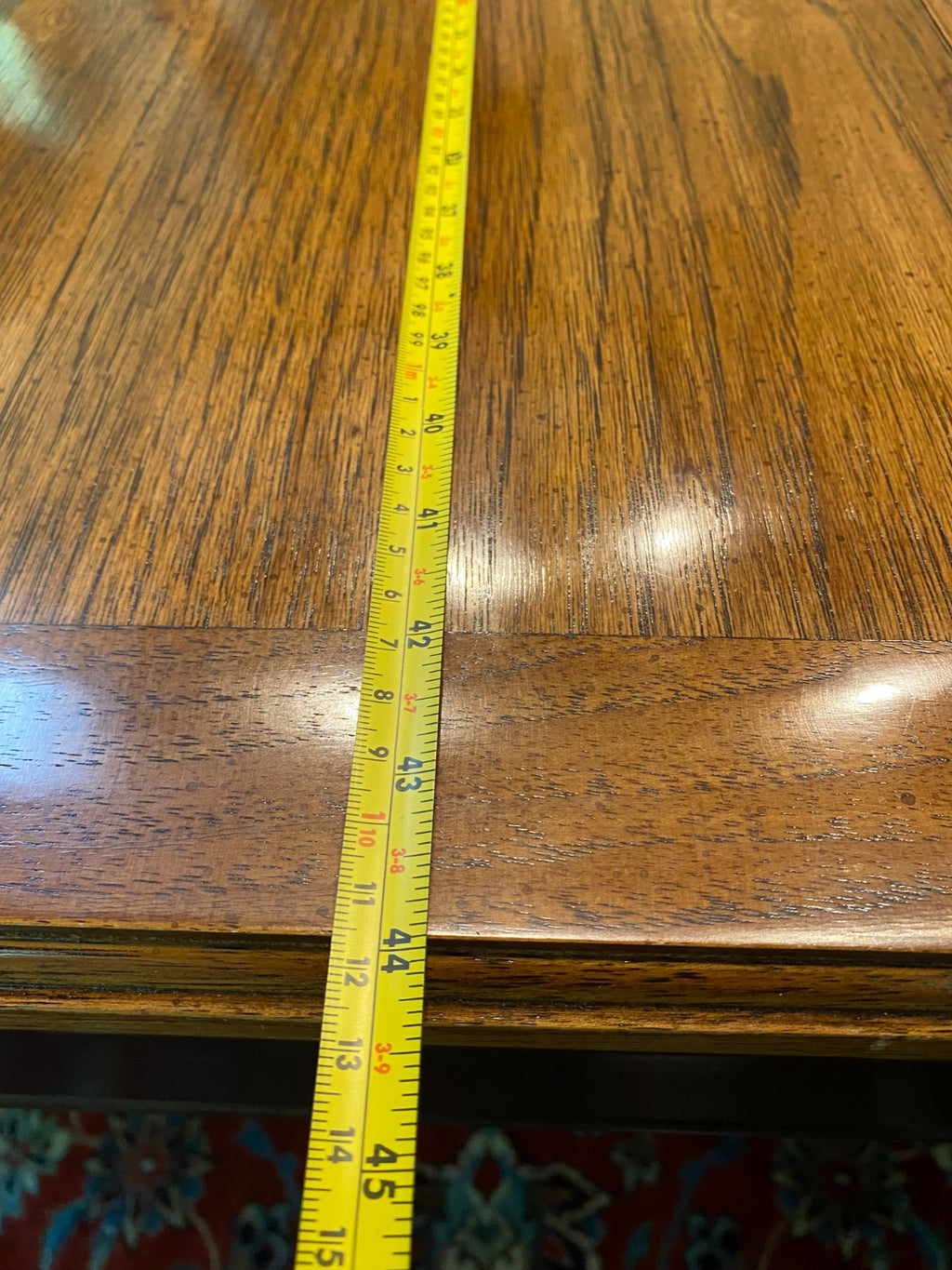 Thomasville Chinoiserie Dining Set — Parquetry Table + 6 Two-Tone Chairs