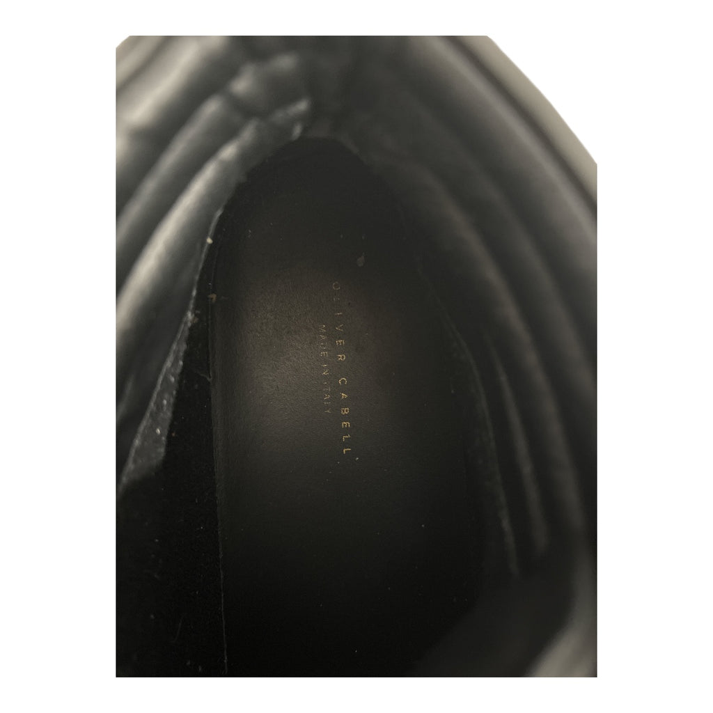 Oliver Cabell Black Leather High-Tops – Luxe Kicks, Streetwise Edge