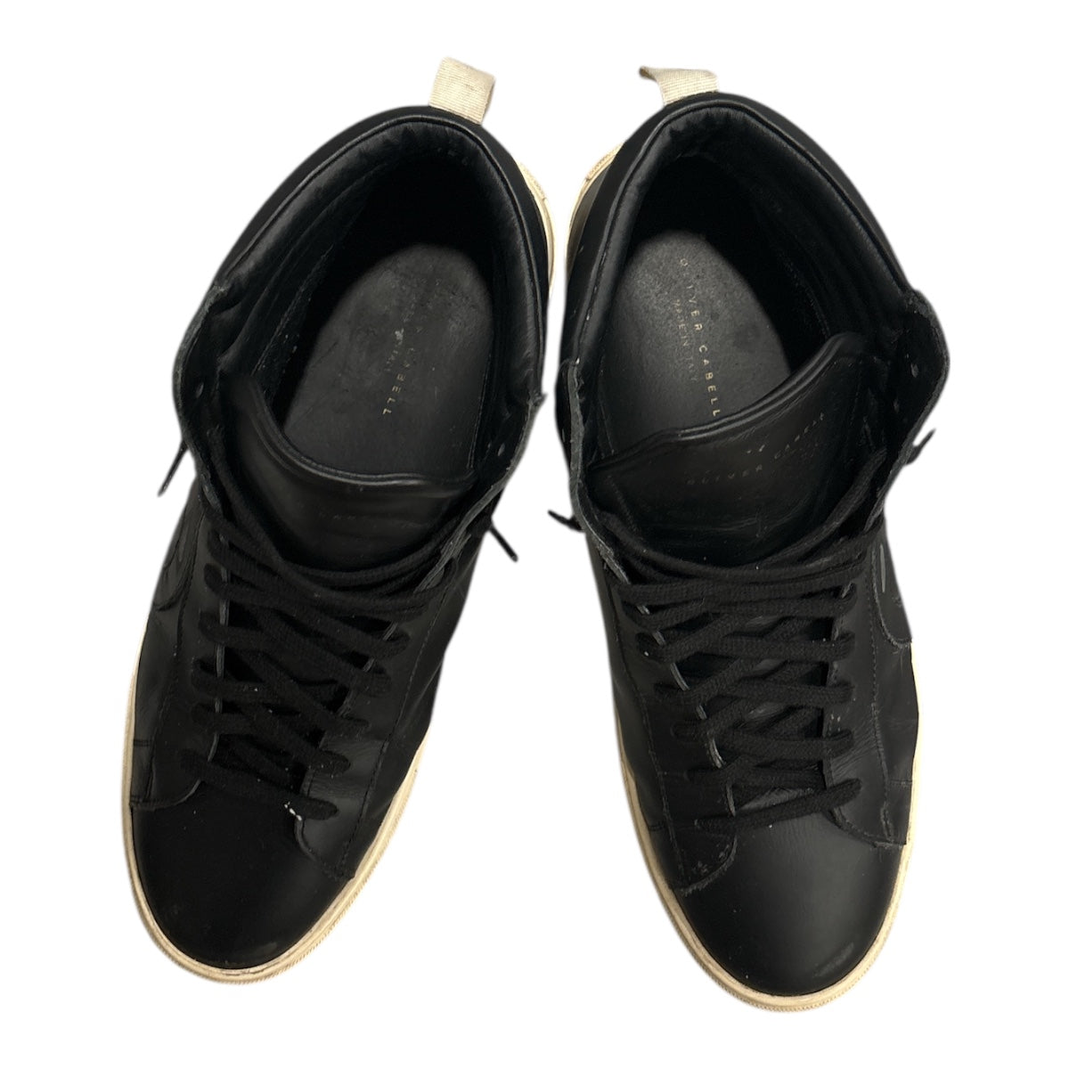 Oliver Cabell Black Leather High-Tops – Luxe Kicks, Streetwise Edge