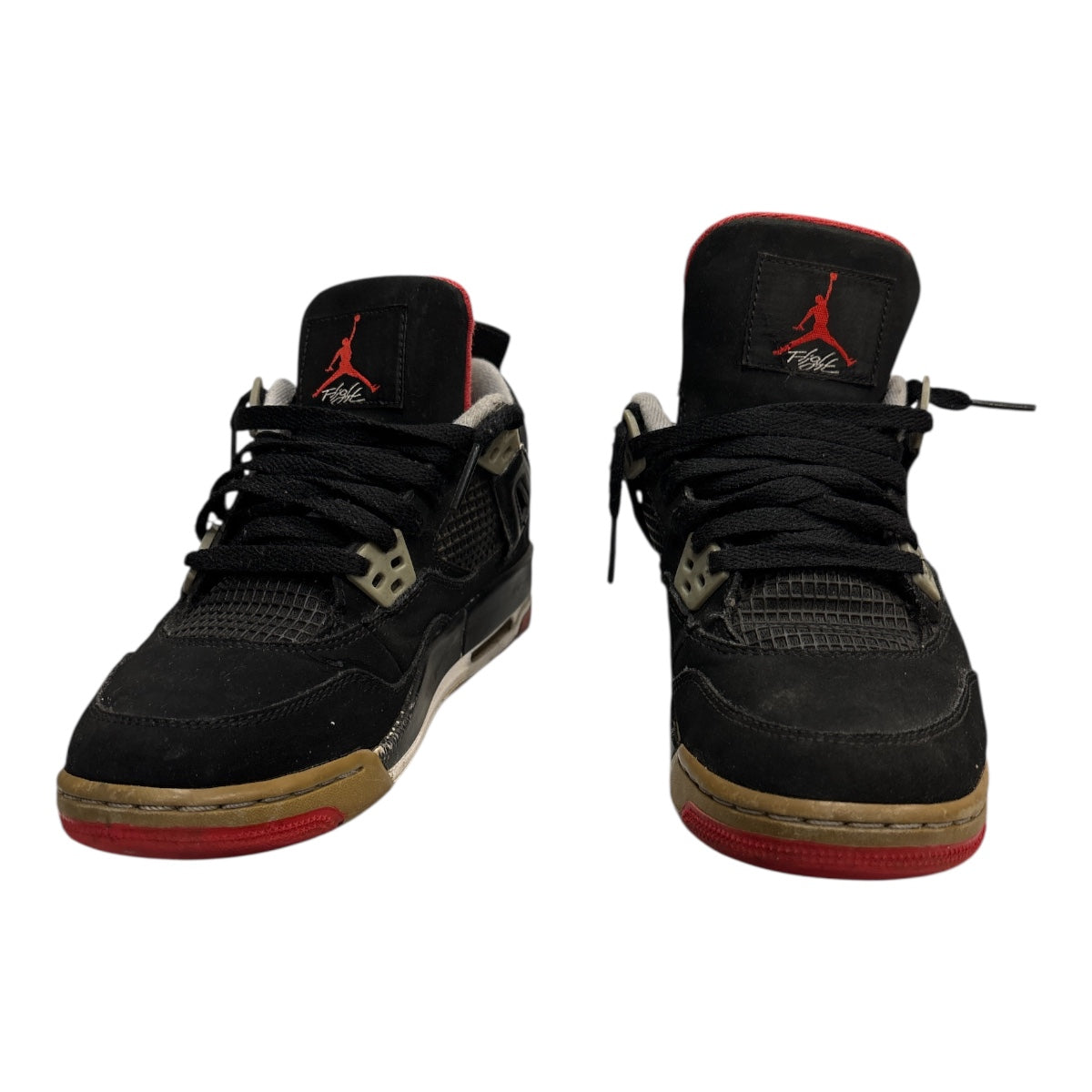 Air Jordan 4 Bred Black/Red – OG Heat, Worn with Soul
