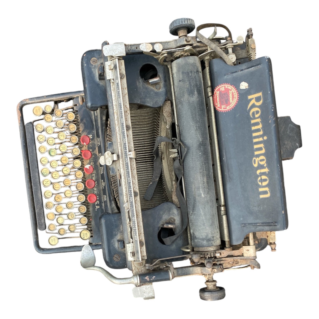 Remington Standard No. 12 Typewriter with Boston Dealer Provenance c.1920s