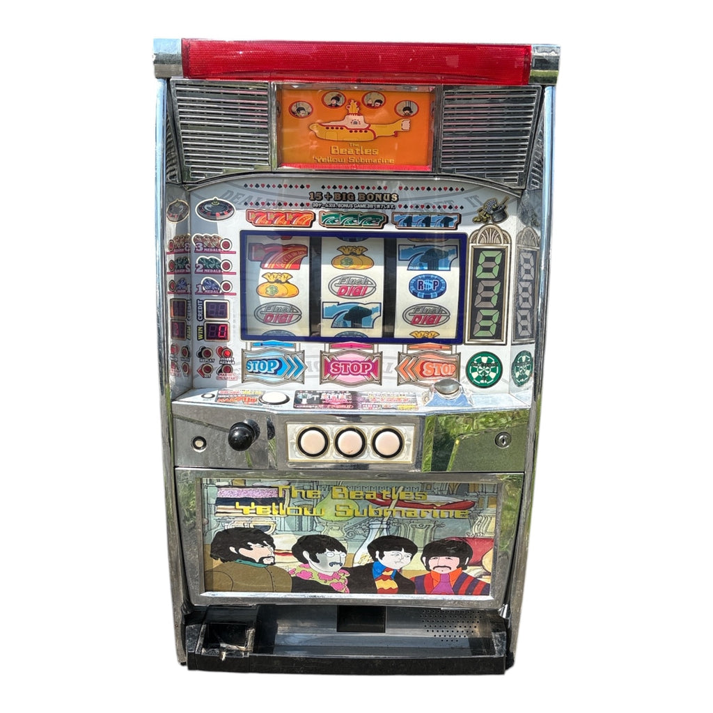 Beatles Yellow Submarine Japanese Pachislo Slot Machine - Vintage Arcade Gaming