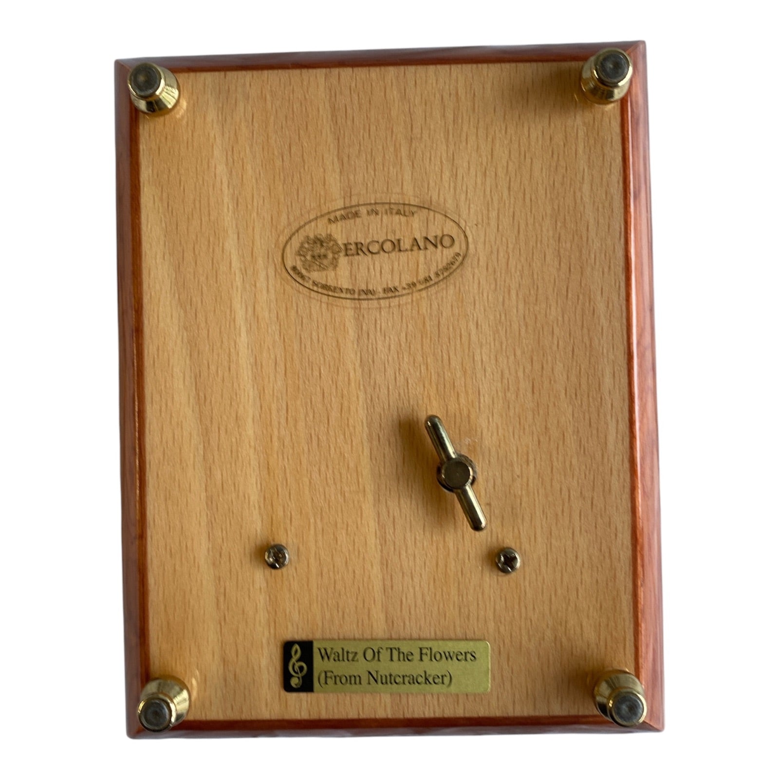 Ercolano Italy Van Gogh Sunflowers Music Box — Waltz of the Flowers