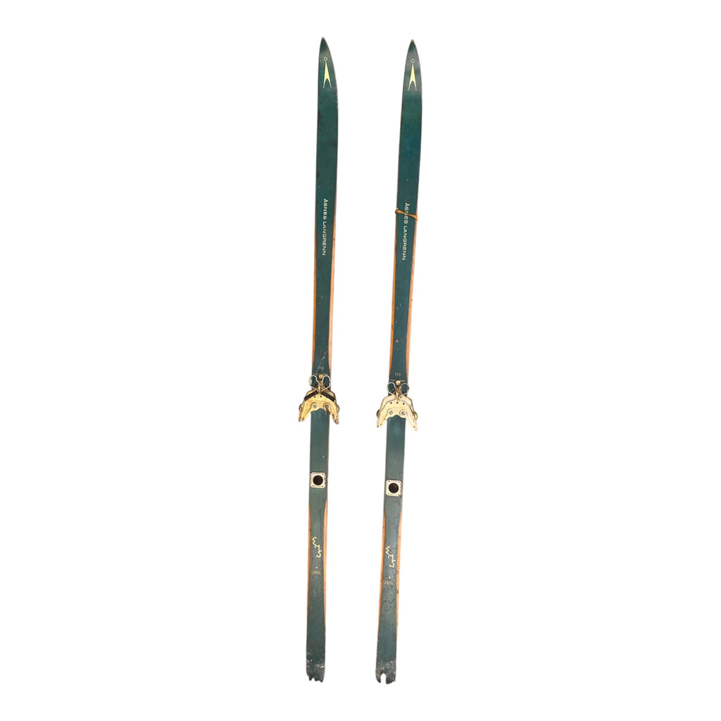 Ärnes Langrenn Vintage Norwegian Cross-Country Skis with Cable Bindings 170cm