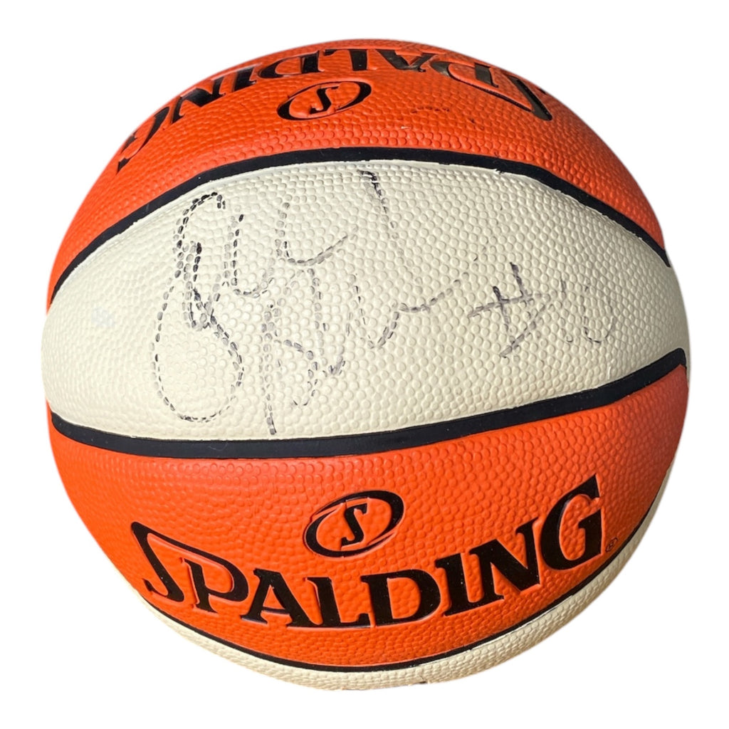Spalding WNBA Official Game Ball with Autograph Signature - Display Ready