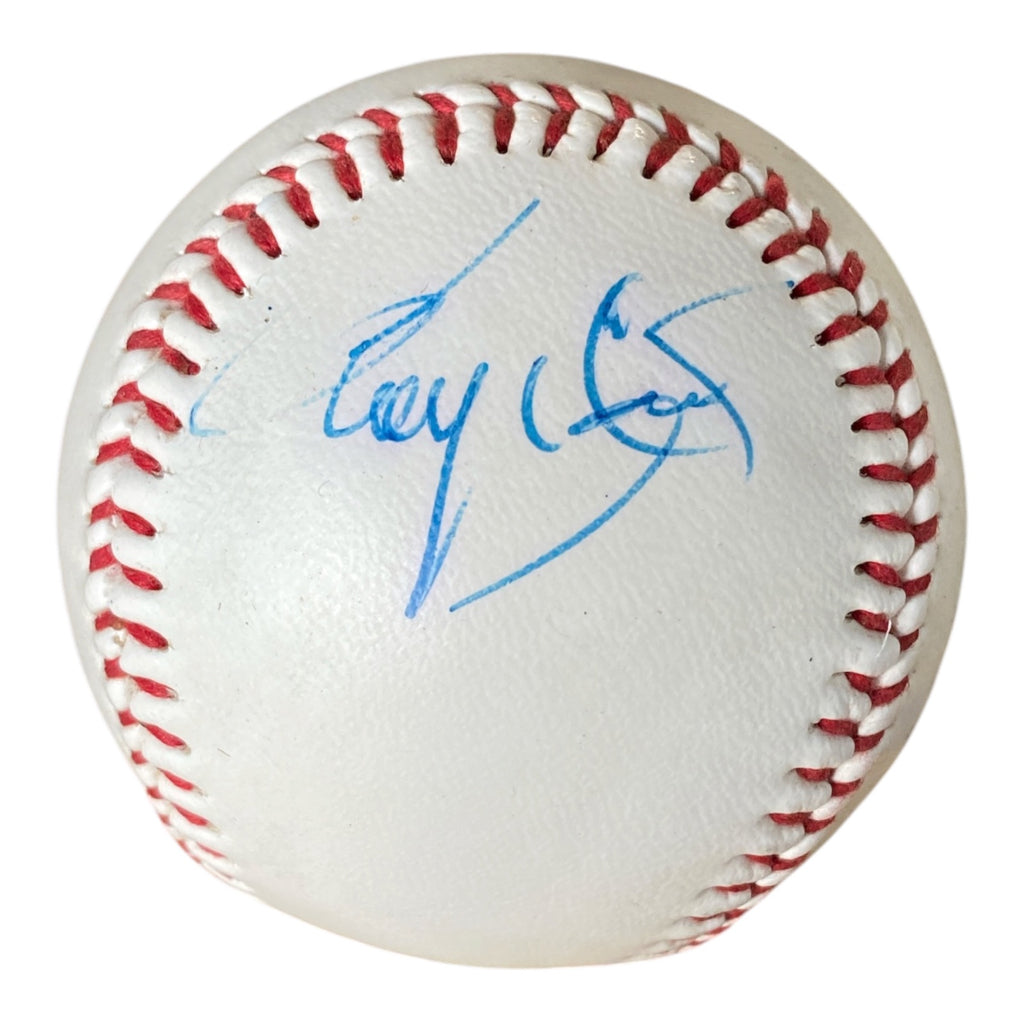 Signed Baseball on Rawlings Official League Ball - Blue Ink Autograph