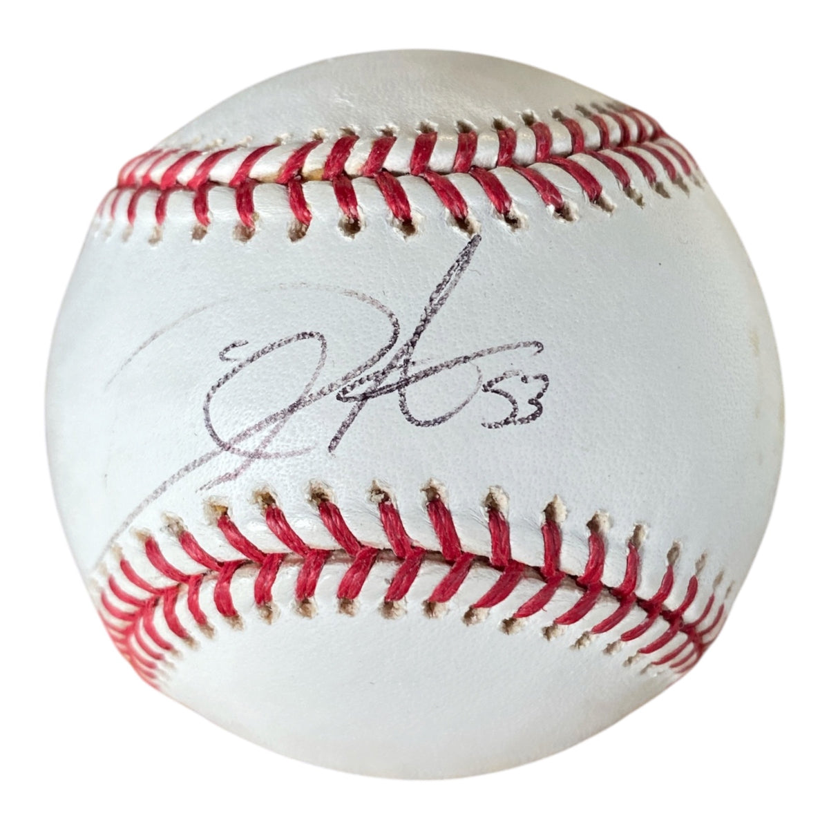 Autographed Rawlings Official MLB Baseball #53 Selig Era Signed Collectible
