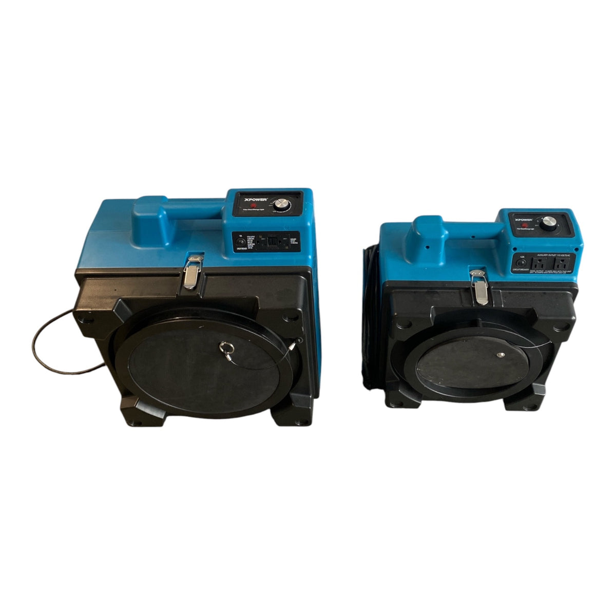 XPOWER Air Scrubbers (Pair) Professional HEPA Filtration Units with Daisy-Chain