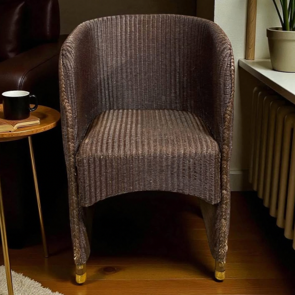 Origineel Loom Wicker Tub Chair﻿ – Sculptural Comfort with Vintage Vibes