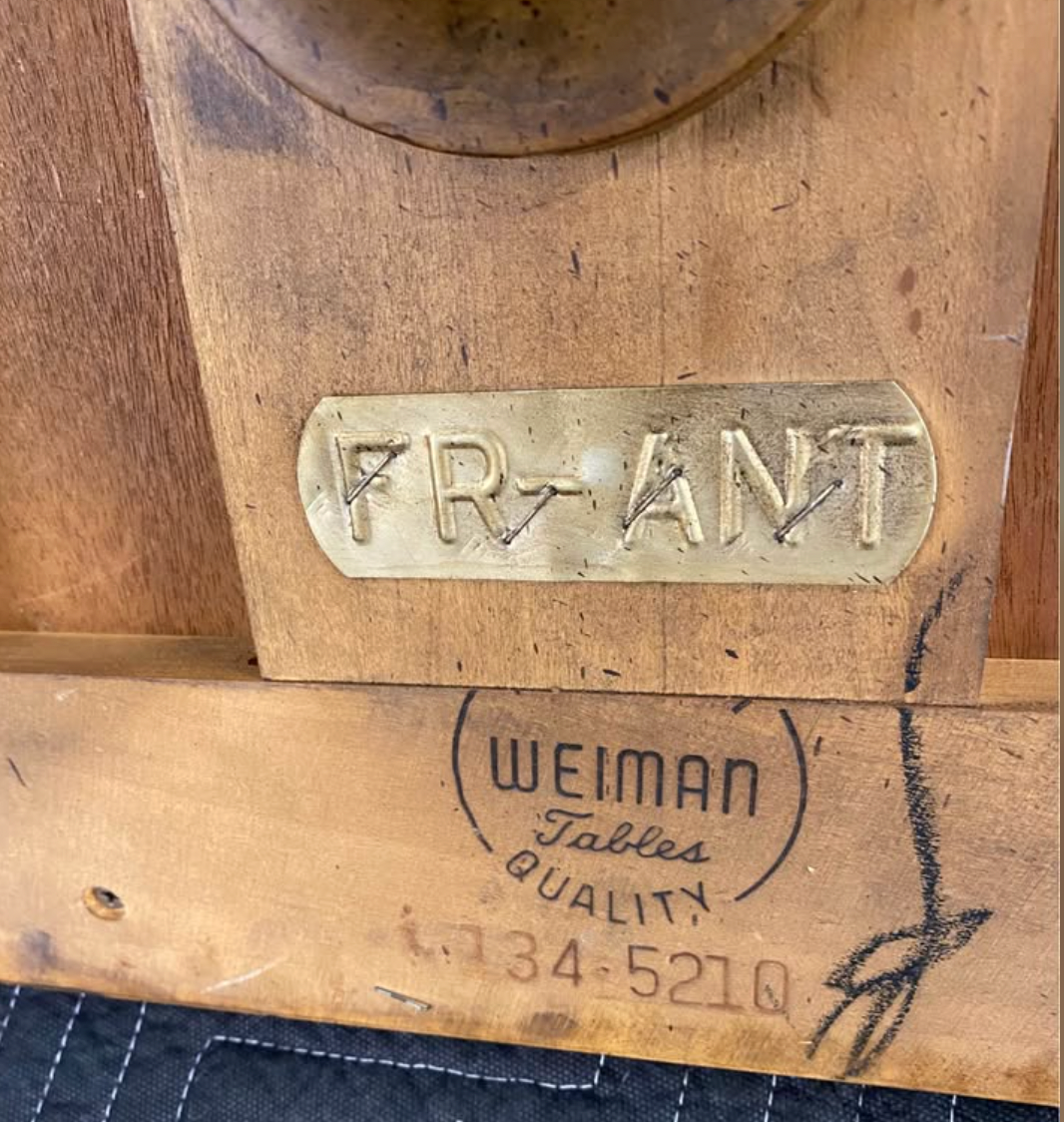 Pair Weiman Pedestal Tables – Midcentury Octagonal Elegance