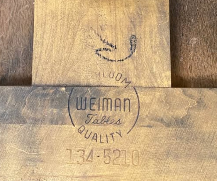 Pair Weiman Pedestal Tables – Midcentury Octagonal Elegance