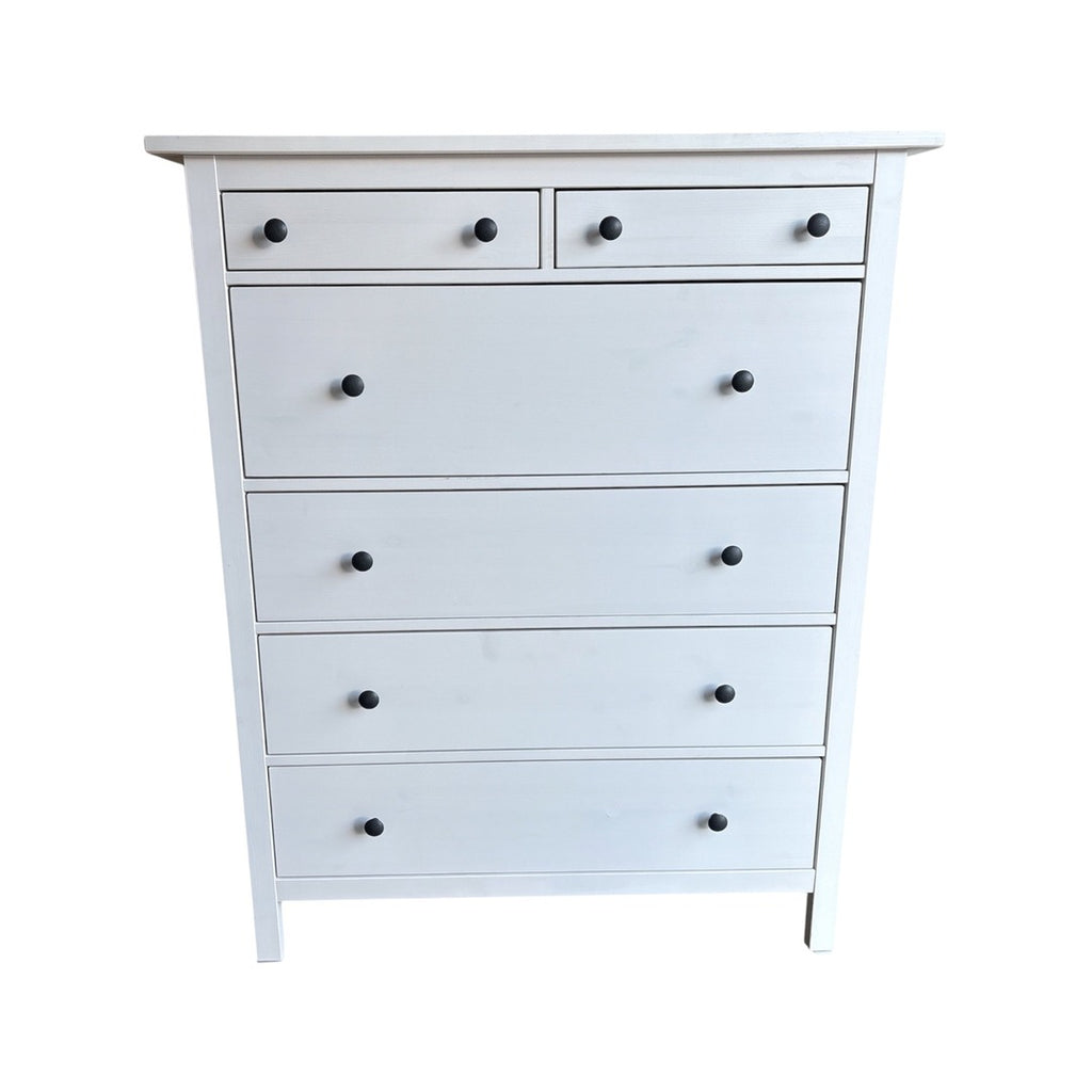 IKEA Hemnes 6-Drawer Chest in White Stain – Classic Scandinavian Storage