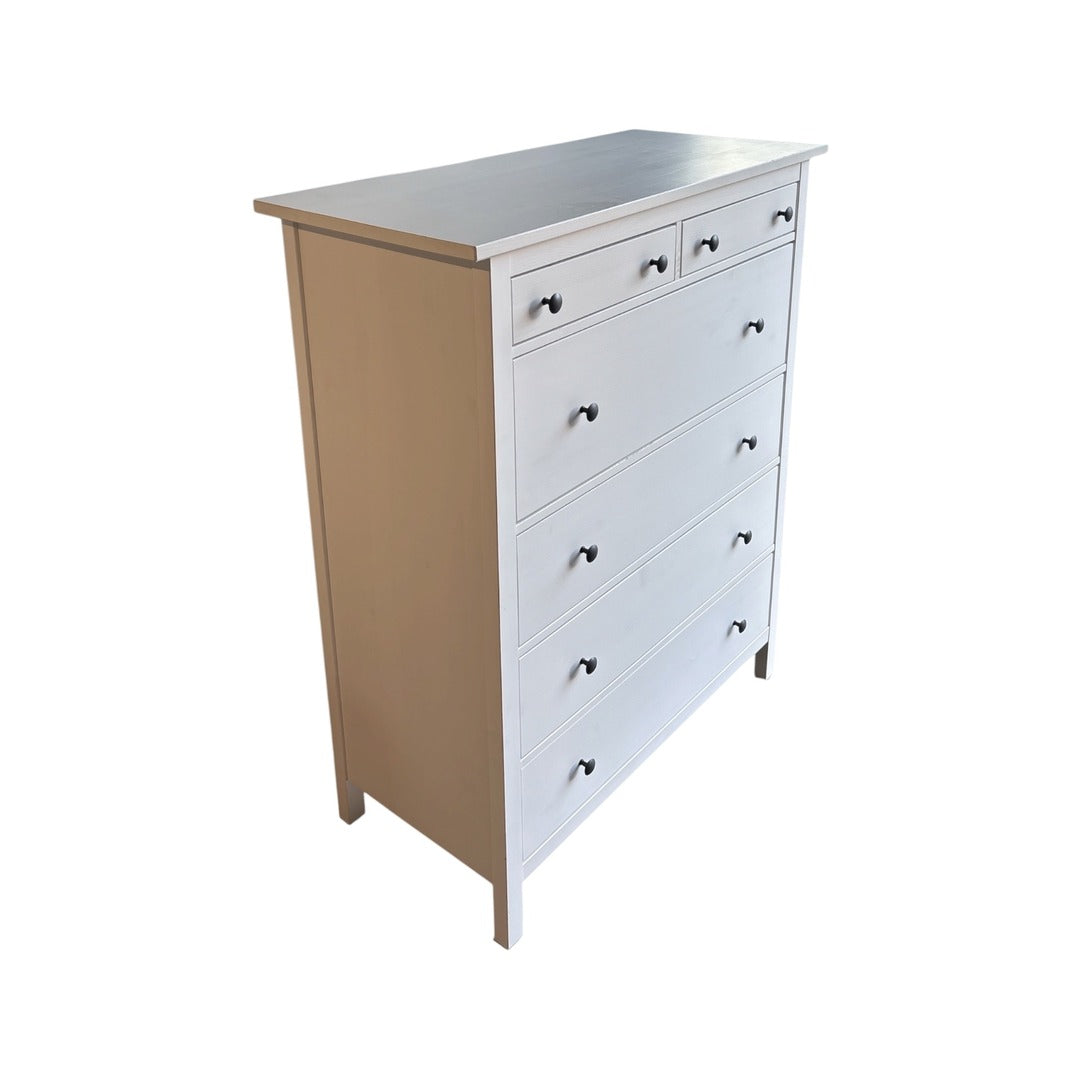 IKEA Hemnes 6-Drawer Chest in White Stain – Classic Scandinavian Storage