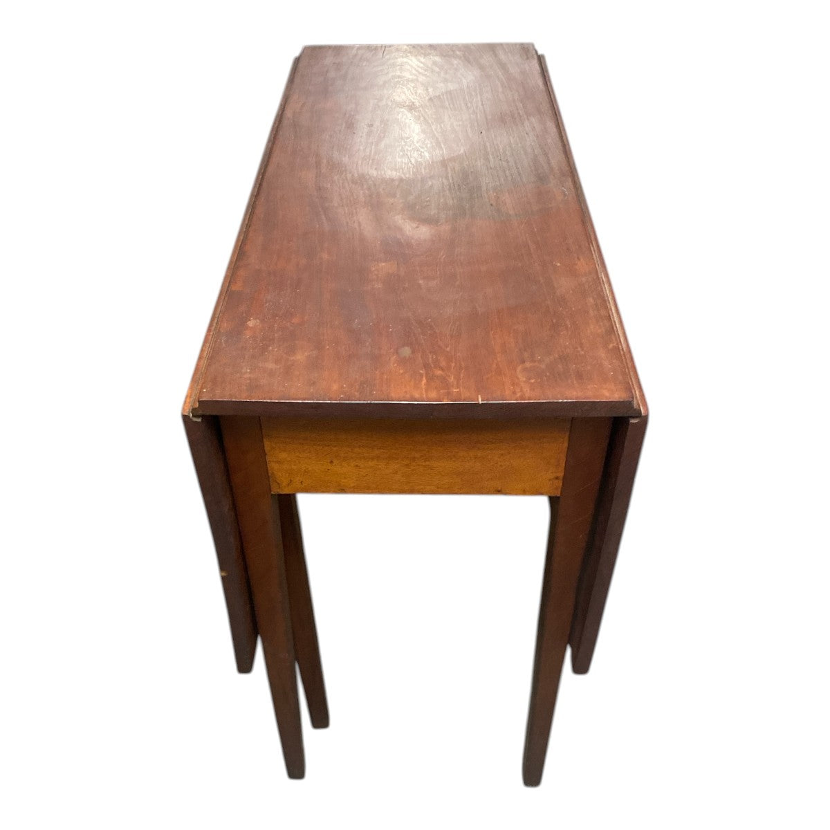 Hepplewhite Mahogany Drop‐Leaf Table – ca. 1800 Massachusetts