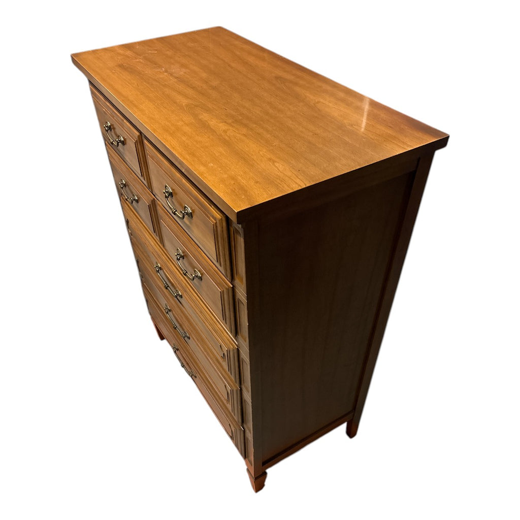 Vintage Kent-Coffey “Serenata” Tall Dresser – Cherry & Tupelo