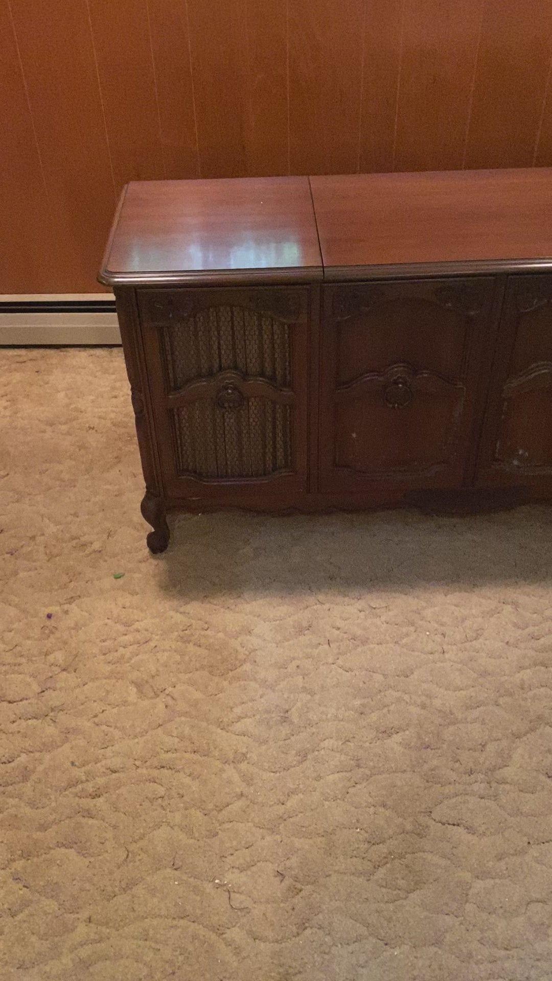 Vintage Scott Console Stereo Cabinet – Working Unit