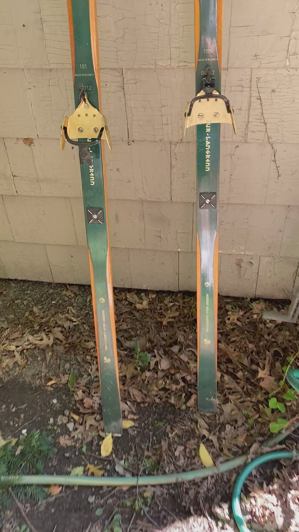 Trysil-Knut Norwegian Cross-Country Skis with Rottefella Bindings, 195cm
