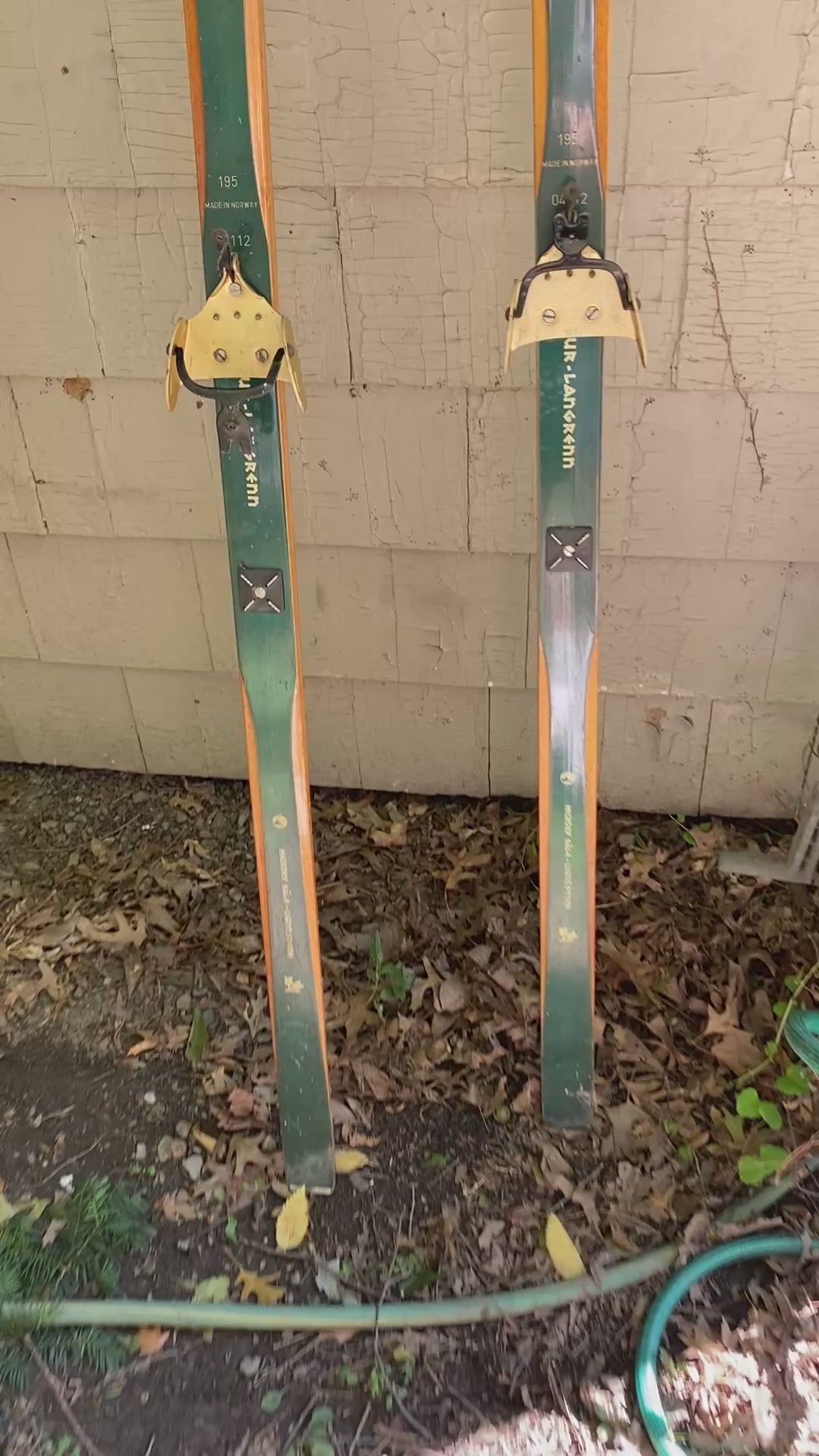 Trysil-Knut Norwegian Cross-Country Skis with Rottefella Bindings, 195cm